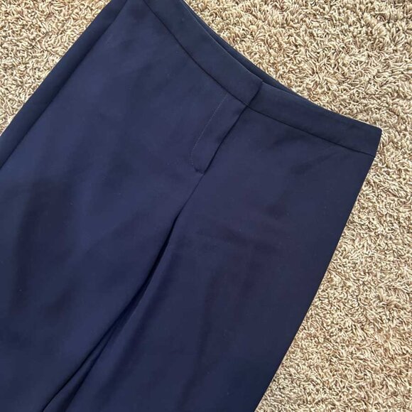 ST JOHN COLLECTION Navy Blue Women's Dress Pants Trousers in Size 4 Retail $895 - Picture 2 of 5